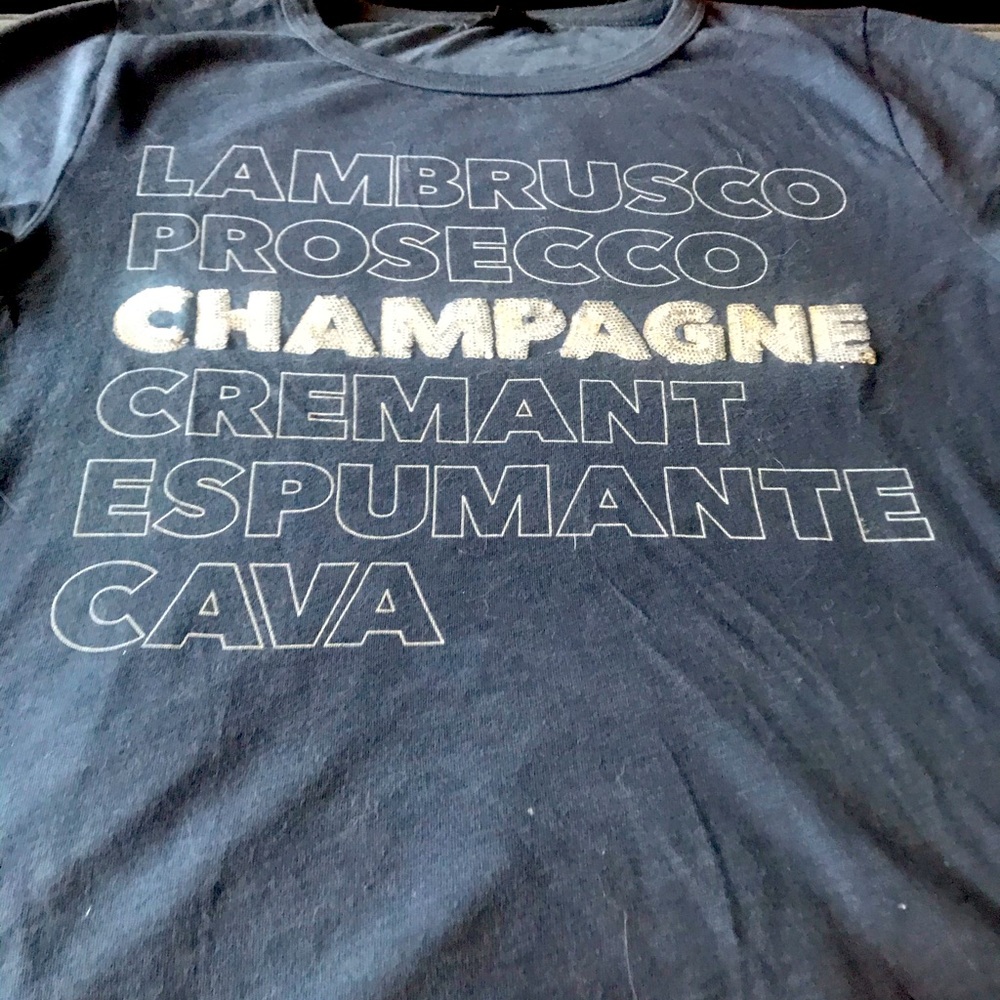 J.Crew sequin Champagne tee!